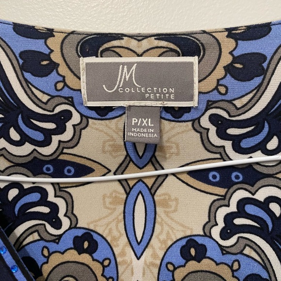 Women’s XL JM collection blouse top - Picture 3 of 5